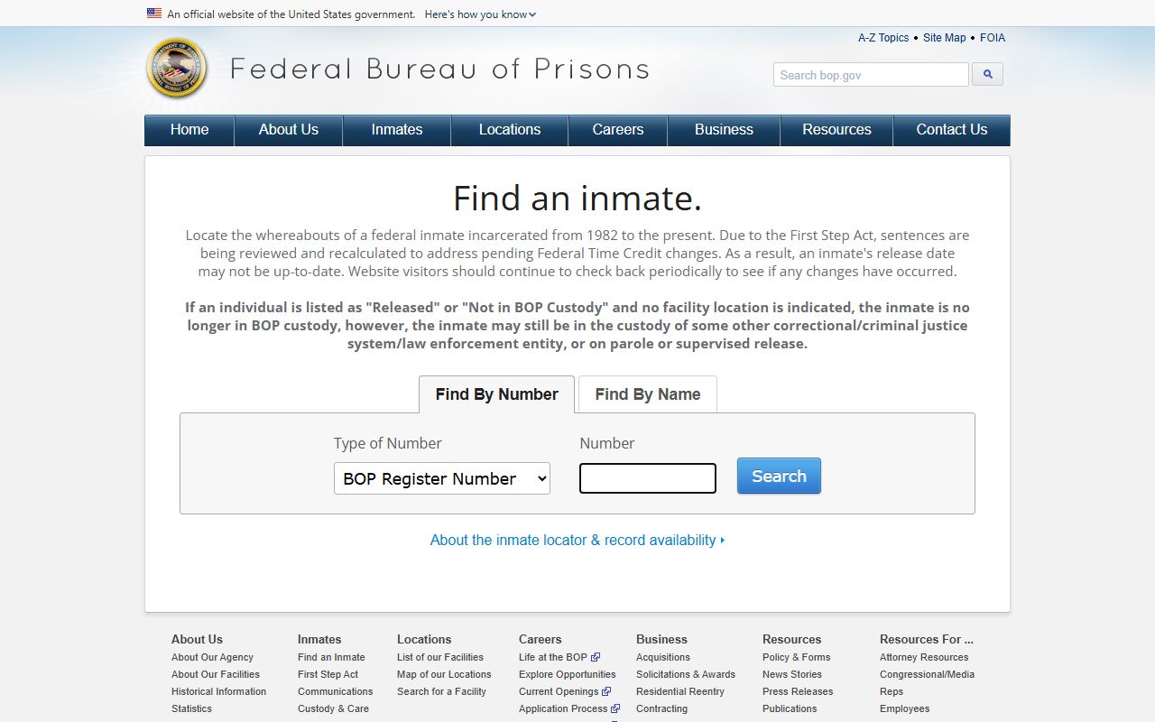 Osage County federal inmate locator for arrest records and court charges